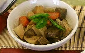 根菜の煮物（腎臓病食）の画像