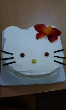キティちゃんケーキ☆