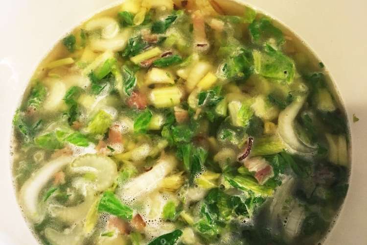 まるごとセロリとベーコンのスープ レシピ 作り方 By Mitama Ma クックパッド 簡単おいしいみんなのレシピが366万品
