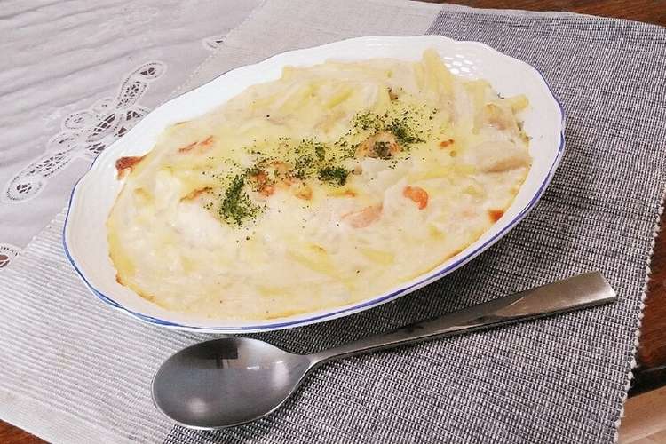 時短フライパンでまろやかマカロニグラタン レシピ 作り方 By クックhg9v8y クックパッド 簡単おいしいみんなのレシピが350万品