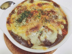 余ったカレーで簡単カレードリア