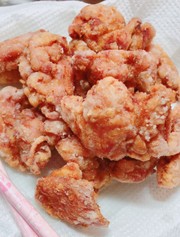 フライパンで簡単♡鶏もも唐揚げの写真