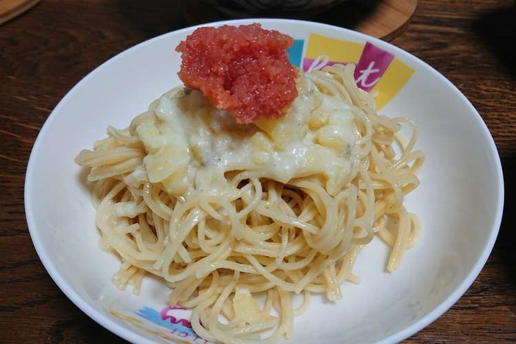 ポテトクリームパスタ With 生たらこ レシピ 作り方 By 料亭 濱みき クックパッド 簡単おいしいみんなのレシピが360万品