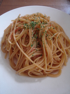 いかわたのクリームパスタ