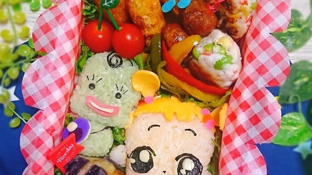 おじゃ魔女 マジョリカ はなちゃん 弁当 レシピ 作り方 By にｬん吉 クックパッド