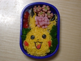 キャラ弁★ピカチュウ弁当
