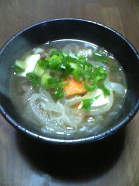 激ウマ牛肉おかずスープ☆