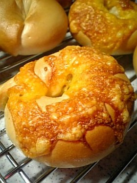 パリパリチーズベーグル
