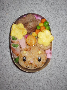 ポケモン ミミロルのお弁当~キャラ弁