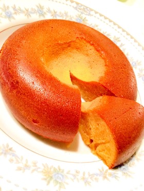 ♪炊飯器で簡単 はちみつカステラ♪