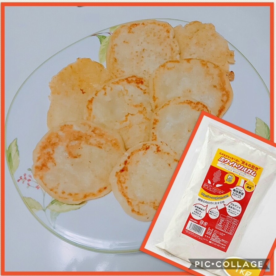 レクチンフリー☆お芋のパンケーキの画像
