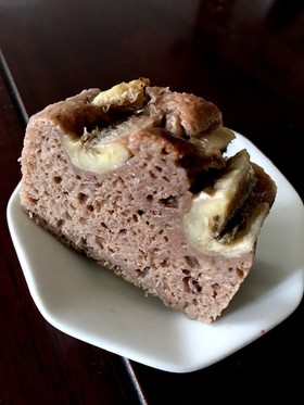混ぜて焼くだけホケミで簡単バナナ ケーキ
