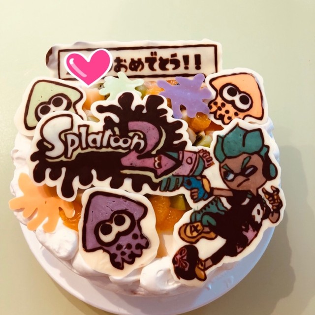 スプラトゥーン2 ケーキ レシピ 作り方 By み たん クックパッド