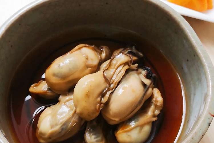 超簡単 ふっくら美味しい 牡蠣の時雨煮 レシピ 作り方 By Apple001 クックパッド 簡単おいしいみんなのレシピが376万品