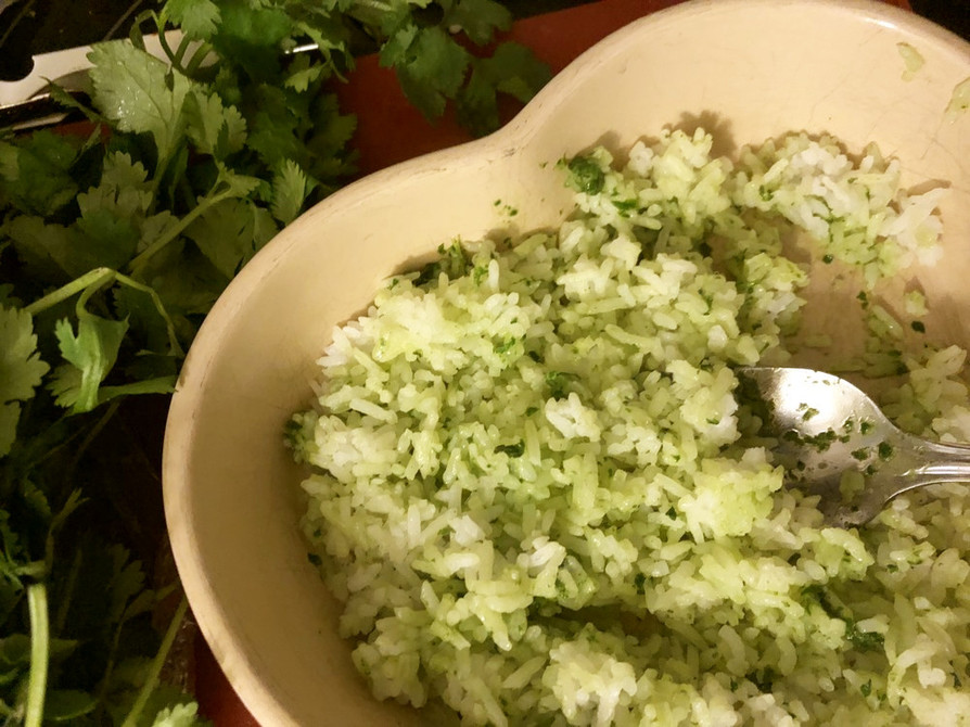 アボカドコリアンダーライムライスのレシピ