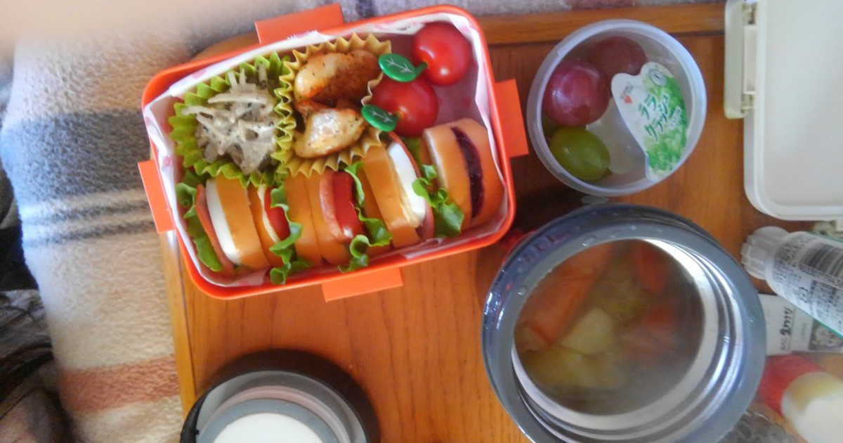 女の子が喜ぶ可愛いサンドイッチ簡単弁当 レシピ 作り方 By いおりマム クックパッド 簡単おいしいみんなのレシピが350万品