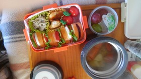 女の子が喜ぶ可愛いサンドイッチ簡単弁当