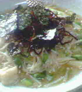 そうめんのあっさりあんかけ*