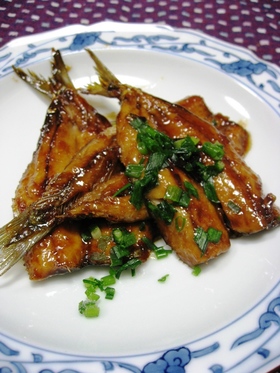 4・3・2・1鰯の蒲焼☆大葉にんにく醤油