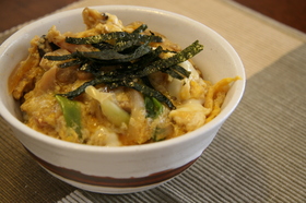 木の葉丼