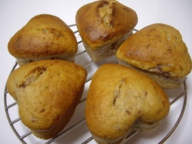 ノンバター!いちごみるくのカップケーキ