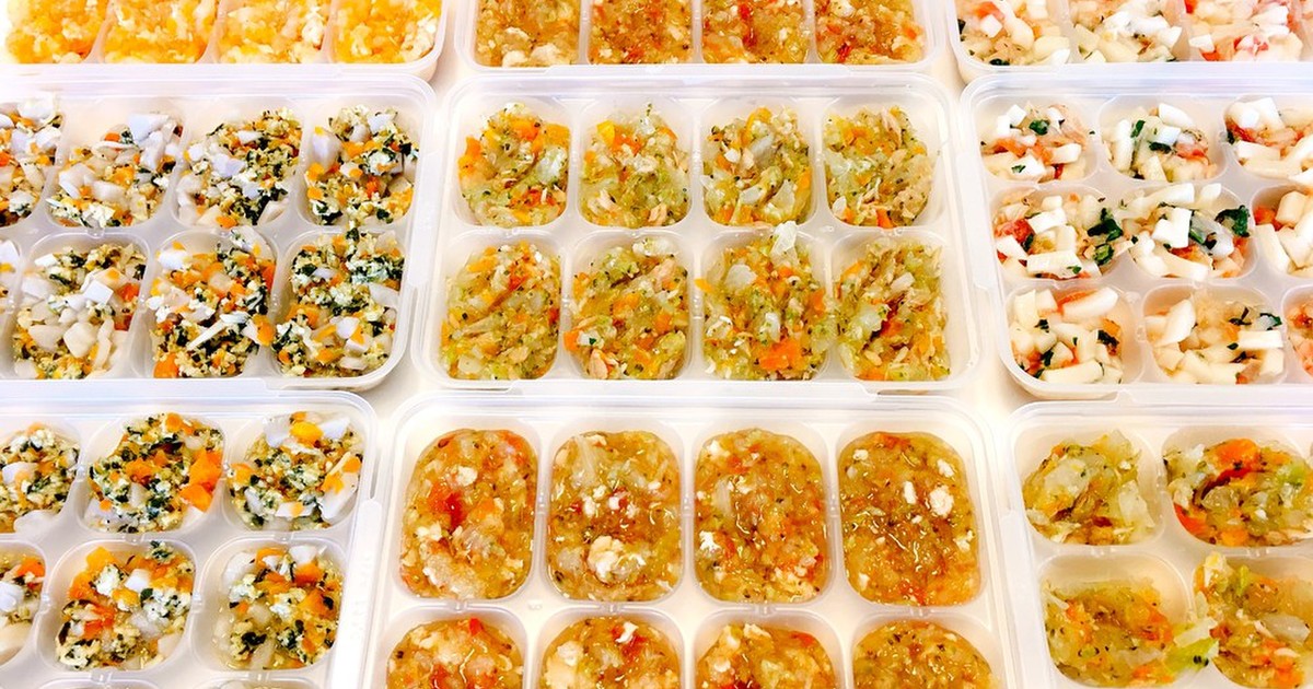 一気に5品 7 8ヶ月離乳食中期 レシピ 作り方 By あちゃママ クックパッド 簡単おいしいみんなのレシピが376万品