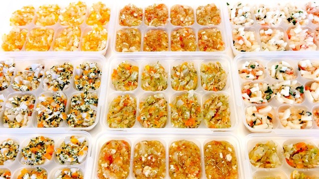 一気に5品 7 8ヶ月離乳食中期 レシピ 作り方 By あちゃママ クックパッド 簡単おいしいみんなのレシピが360万品