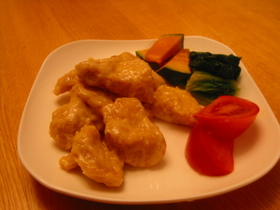 鶏のミルキーマヨネーズ