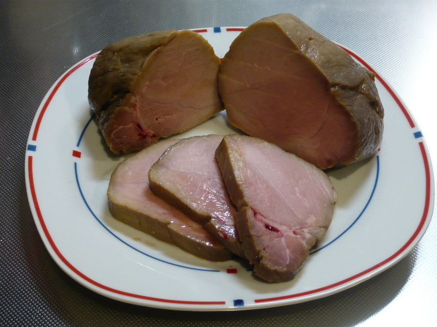 豚もも肉の低温煮の画像