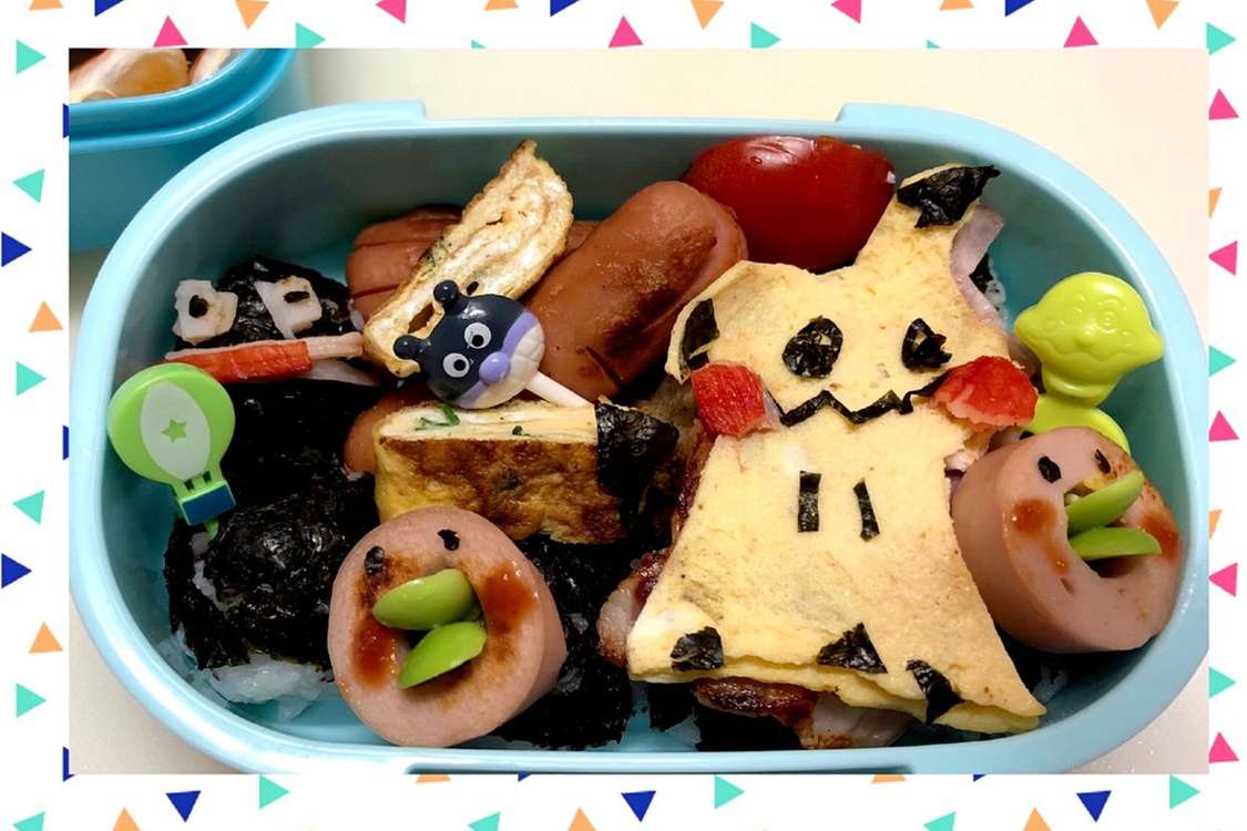 ポケットモンスター ミミッキュお弁当 レシピ 作り方 By Ka Ri N クックパッド 簡単おいしいみんなのレシピが378万品