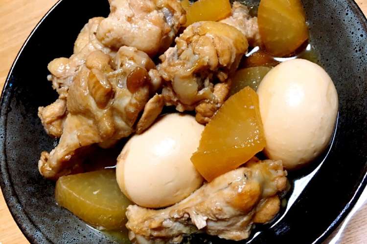 手羽元と大根のお酢煮 レシピ 作り方 By さとキッチン クックパッド