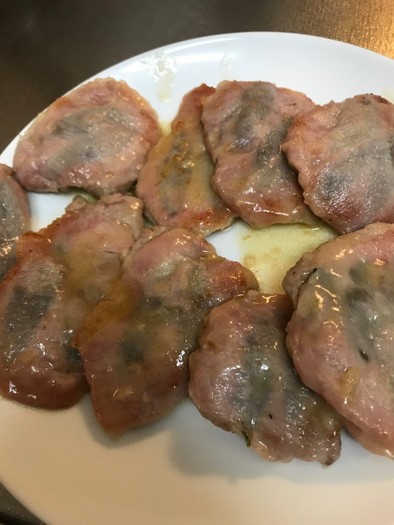 豚ヒレ肉のサルティンボッカ風の写真