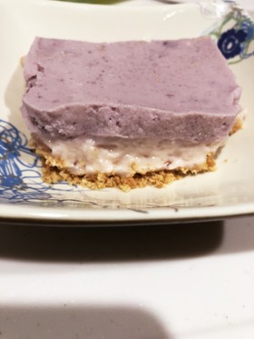 生クリーム不要!二層レアチーズケーキ