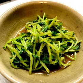 【お弁当に!】豆苗の胡麻和え