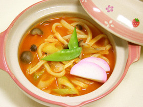 【受験生応援!お夜食に】味噌煮込みうどん