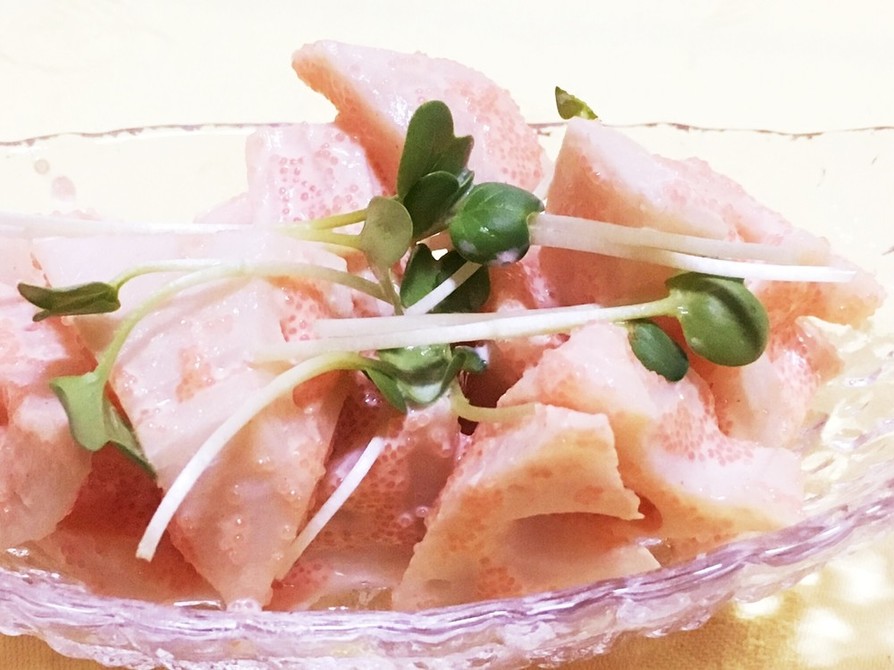簡単で美味しい♩はすの明太マヨサラダの画像