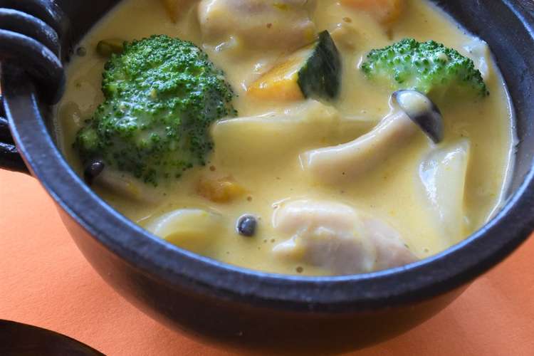 米粉で かぼちゃのあったかシチュー レシピ 作り方 By 今日の献立 山城屋 クックパッド 簡単おいしいみんなのレシピが360万品