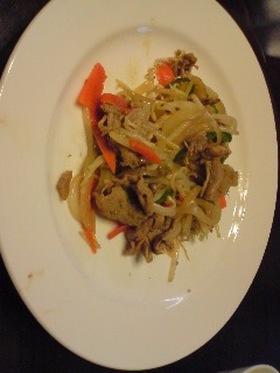 バランスばっちり野菜炒め!