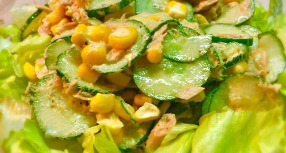 スマッシュキュウリのサラダのレシピ