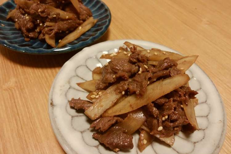 しぐれ 煮 ごぼう 牛肉