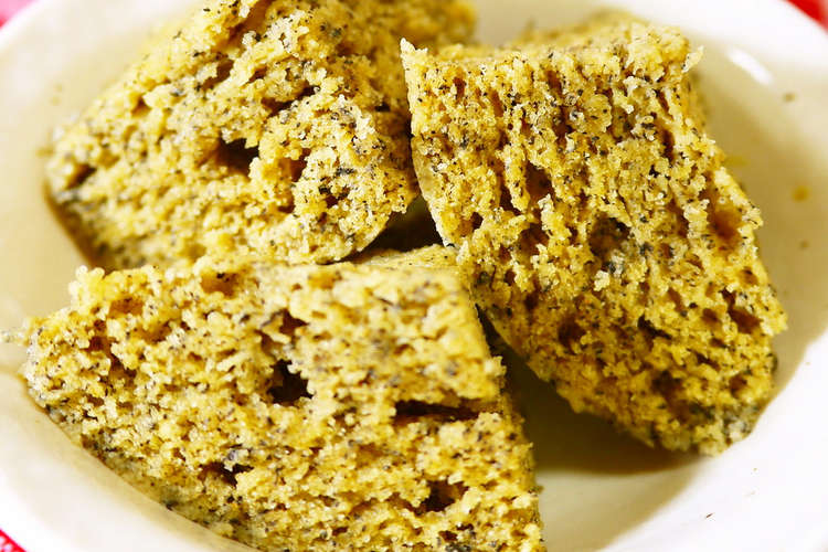 糖質オフ黒胡麻きな粉大豆粉レンジ蒸しパン レシピ 作り方 By ほっこり の クックパッド 簡単おいしいみんなのレシピが356万品