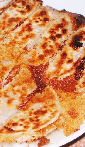 キッチンどか亭流・餃子の焼き方(羽付き)