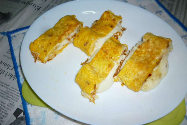 モッツァレラ チーズとあみえびの厚焼き卵 レシピ 作り方 By Aranjuez5 クックパッド 簡単おいしいみんなのレシピが352万品