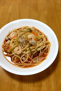 大人の給食☆スープスパゲッティ（トマト）