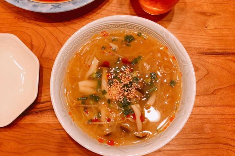 材料いれて煮るだけ もやしウマ味噌スープ レシピ 作り方 By あややのレシピ クックパッド 簡単おいしいみんなのレシピが352万品