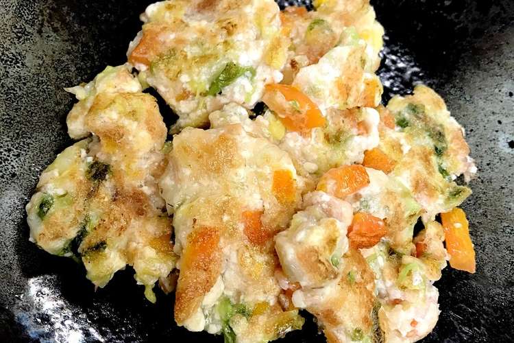 離乳食後期 魚と豆腐のハンバーグおやき レシピ 作り方 By Kotettyan クックパッド 簡単おいしいみんなのレシピが360万品