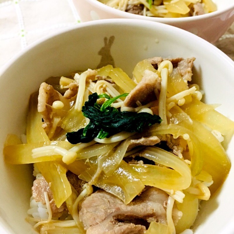 みんなが作ってる おろしポン酢 豚丼のレシピ クックパッド 簡単おいしいみんなのレシピが352万品