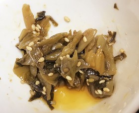 ご飯によく合う!高菜の胡麻和え