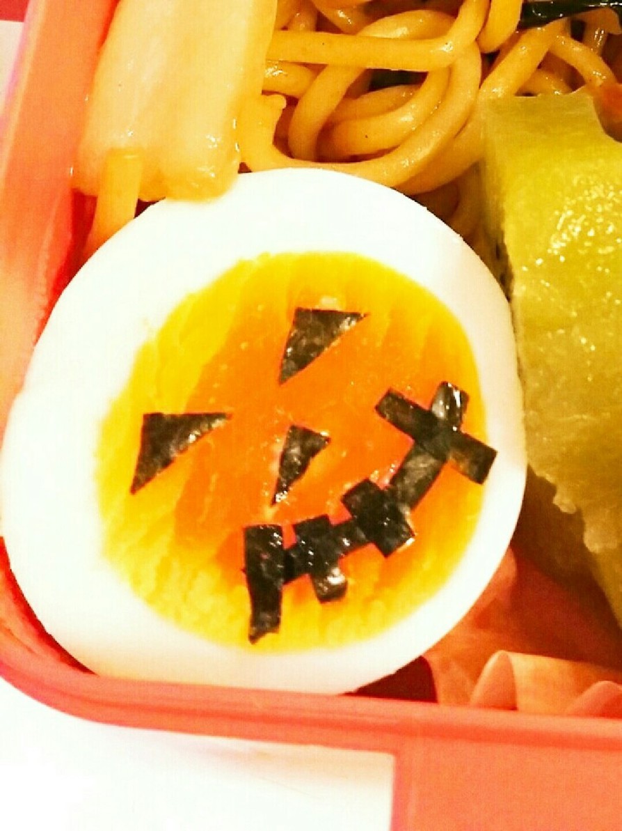 ゆで卵★ハロウィン★女子高生お弁当の画像