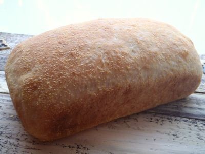 捏ねないパン★コーンミール入り食パンの画像